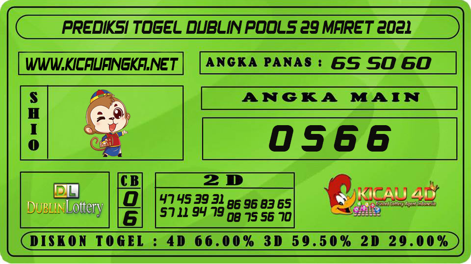 PREDIKSI TOGEL DUBLIN POOLS 29 MARET 2021