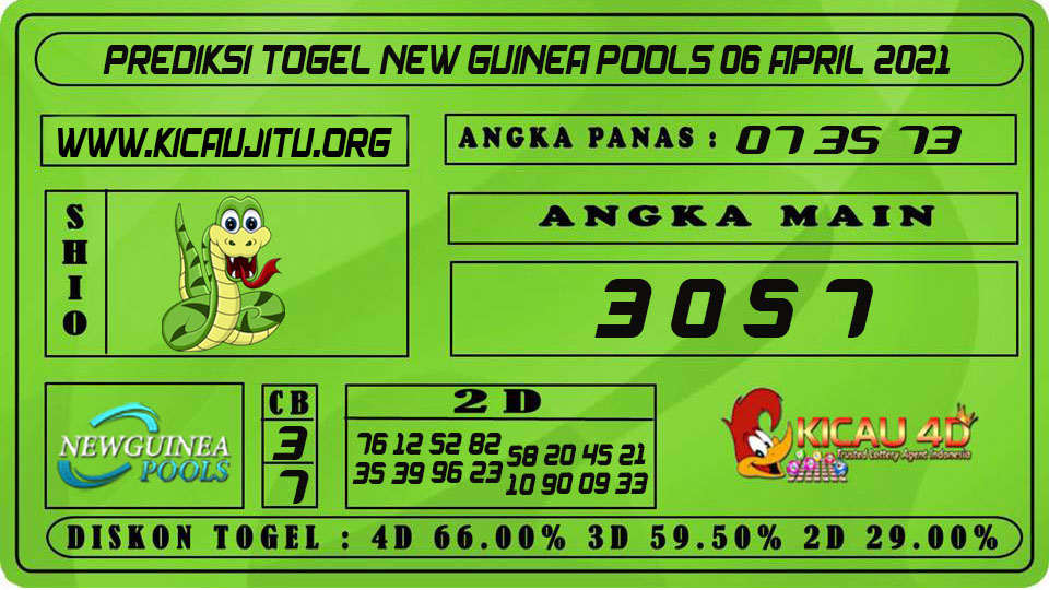 PREDIKSI TOGEL NEW GUINEA POOLS 06 APRIL 2021