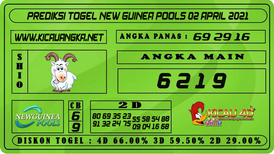 PREDIKSI TOGEL NEW GUINEA POOLS 02 APRIL 2021