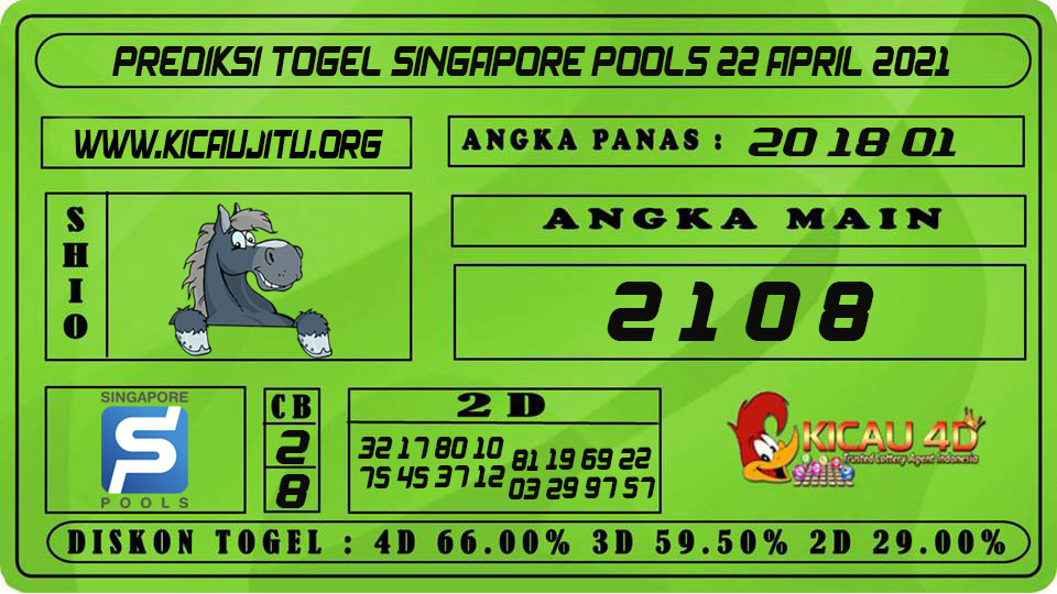 PREDIKSI TOGEL SINGAPORE POOLS 22 APRIL 2021