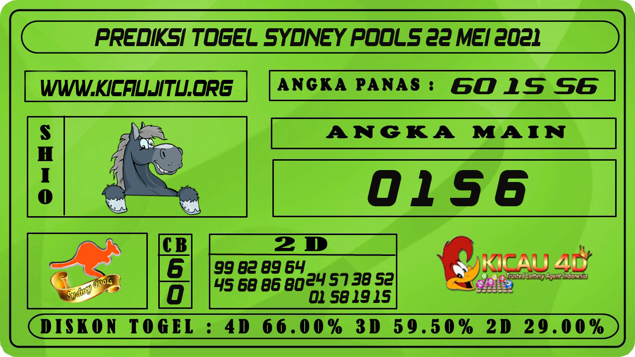 PREDIKSI TOGEL SYDNEY POOLS 22 MEI 2021