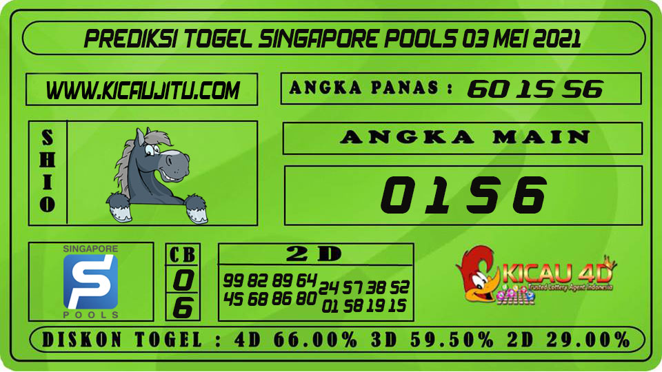 PREDIKSI TOGEL SINGAPORE POOLS 03 MEI 2021