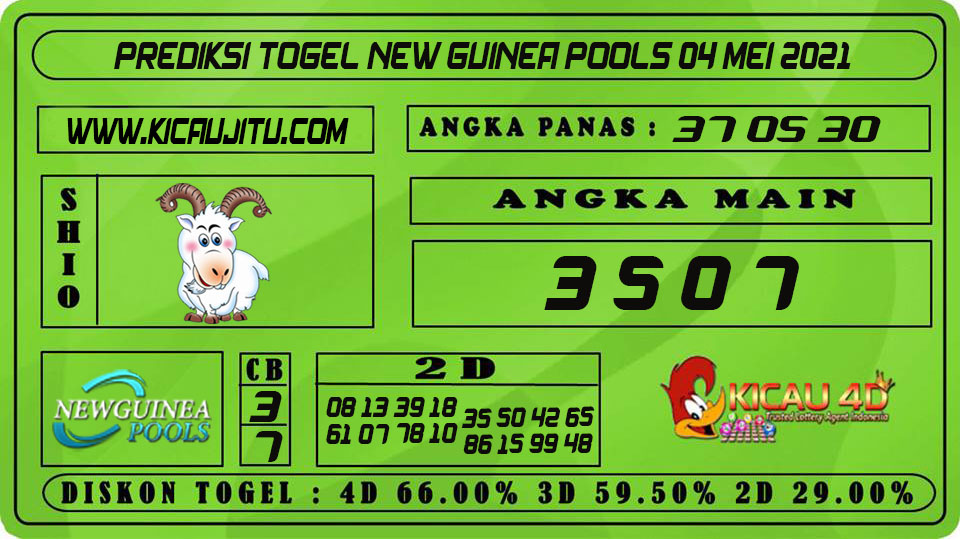 PREDIKSI TOGEL NEW GUINEA POOLS 04 MEI 2021