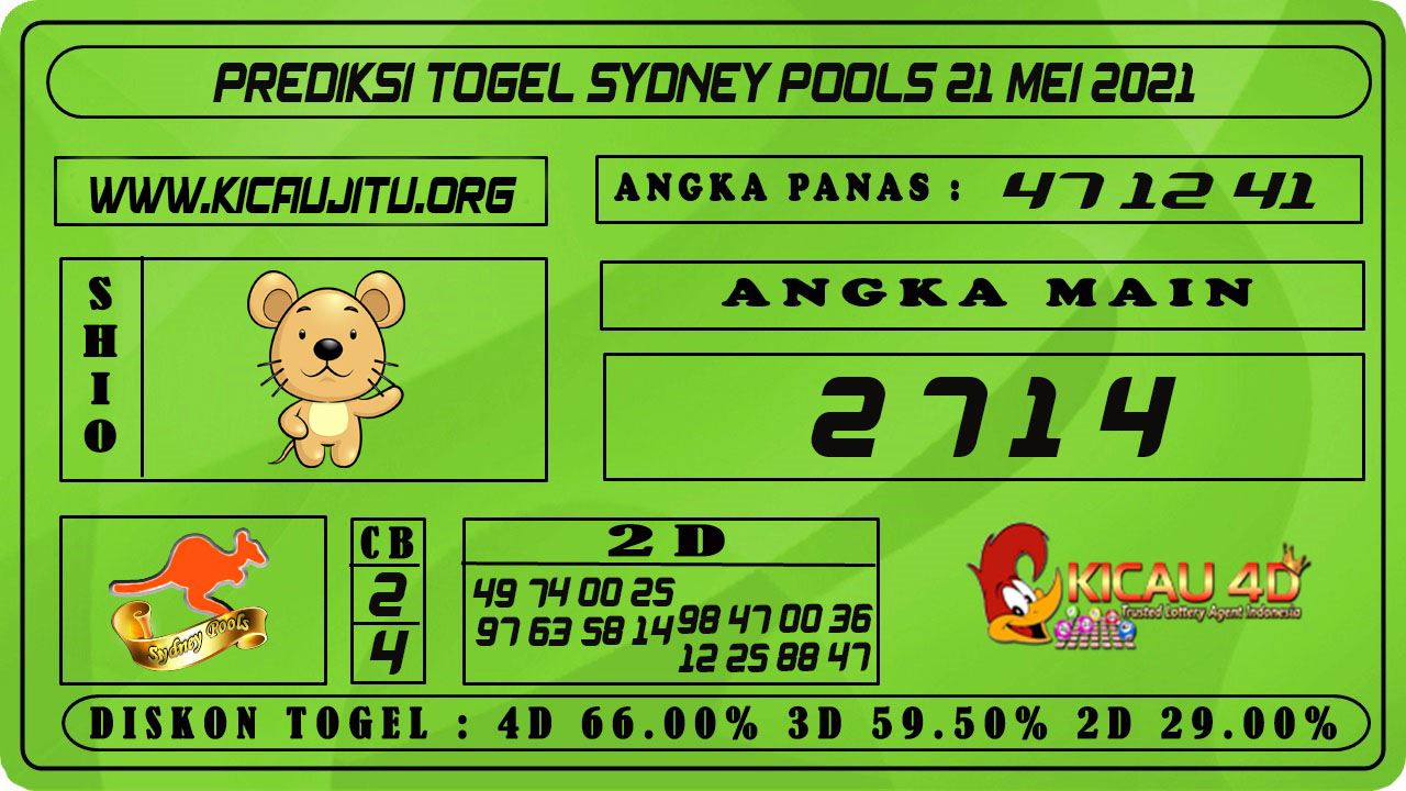 PREDIKSI TOGEL SYDNEY POOLS 21 MEI 2021