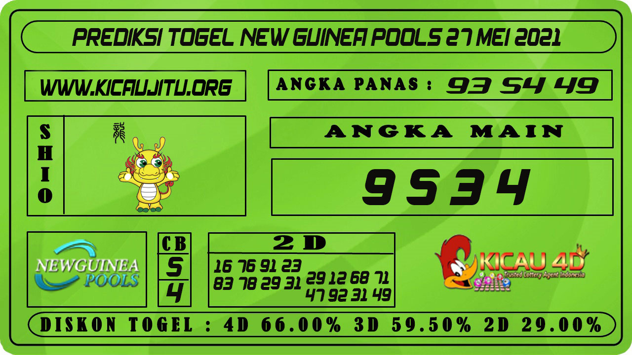 PREDIKSI TOGEL NEW GUINEA POOLS 27 MEI 2021