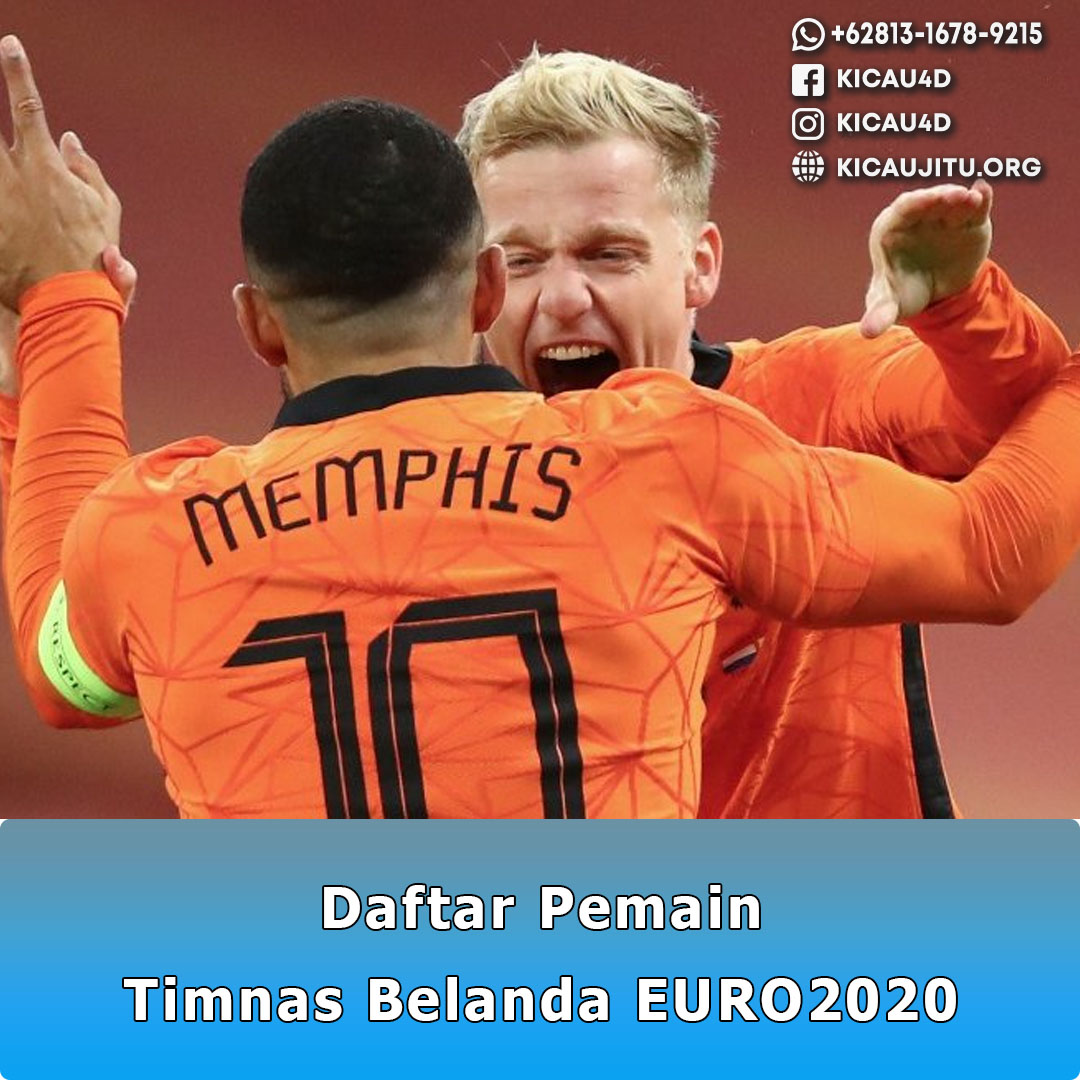 Daftar pemain Timnas Belanda Euro 2020
