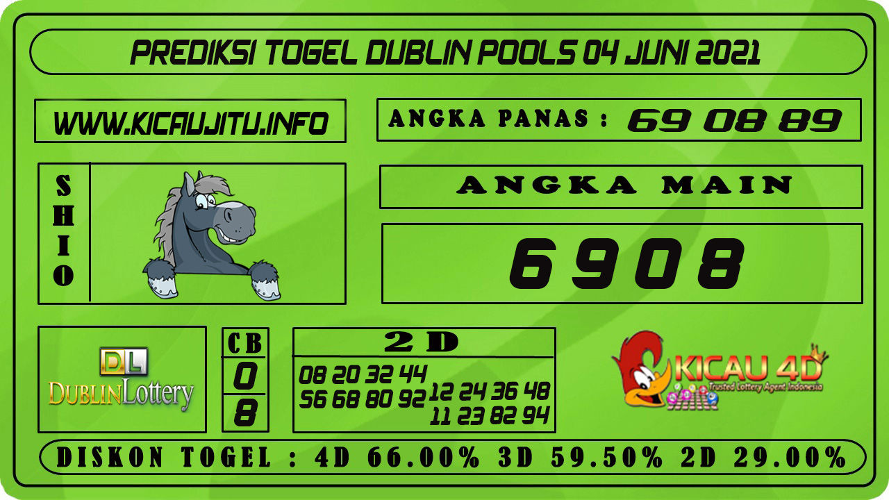 PREDIKSI TOGEL DUBLIN POOLS 04 JUNI 2021