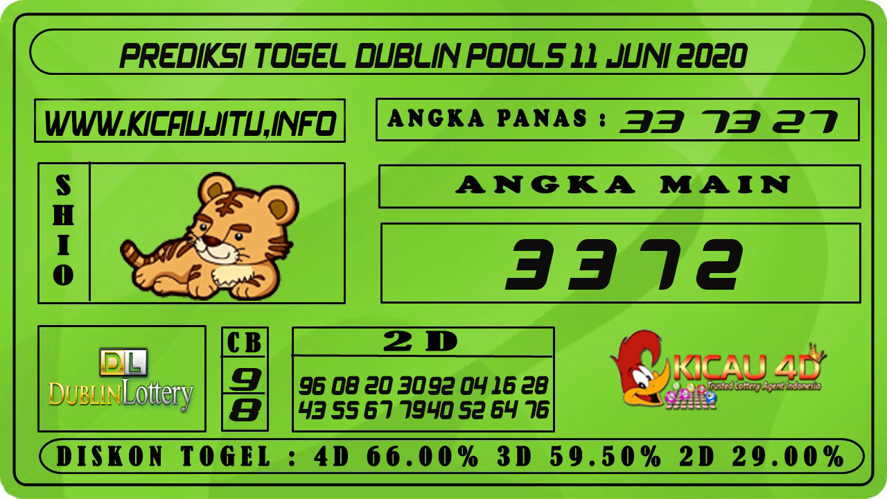 PREDIKSI TOGEL DUBLIN POOLS 11 JUNI 2021