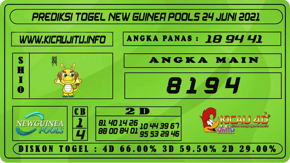 PREDIKSI TOGEL NEW GUINEA POOLS 24 JUNI 2021