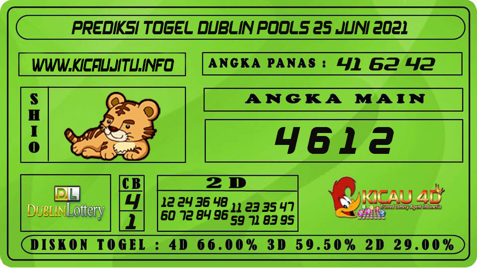 PREDIKSI TOGEL DUBLIN POOLS 25 JUNI 2021