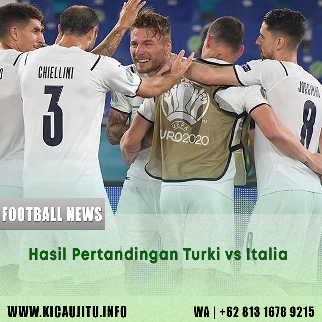 Hasil Pertandingan Turki vs Italia