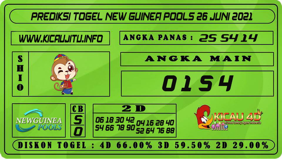 PREDIKSI TOGEL NEW GUINEA POOLS 26 JUNI 2021