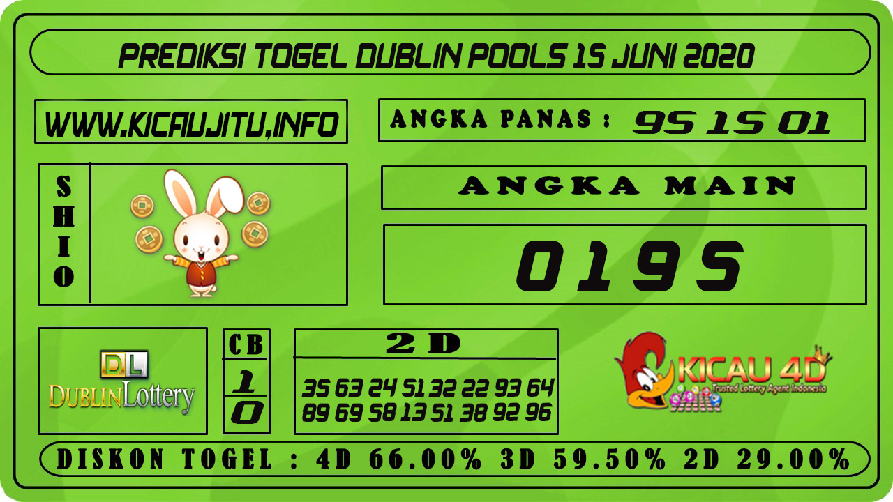 PREDIKSI TOGEL DUBLIN POOLS 16 JUNI 2021