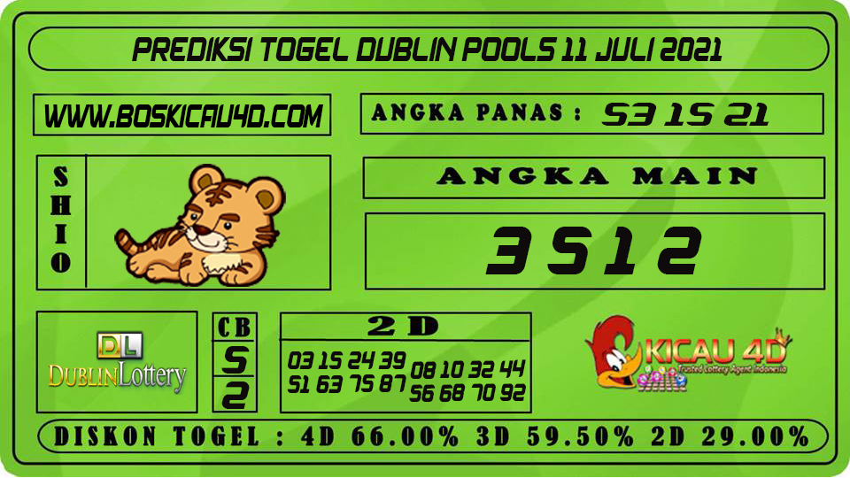 PREDIKSI TOGEL DUBLIN POOLS 11 JULI 2021