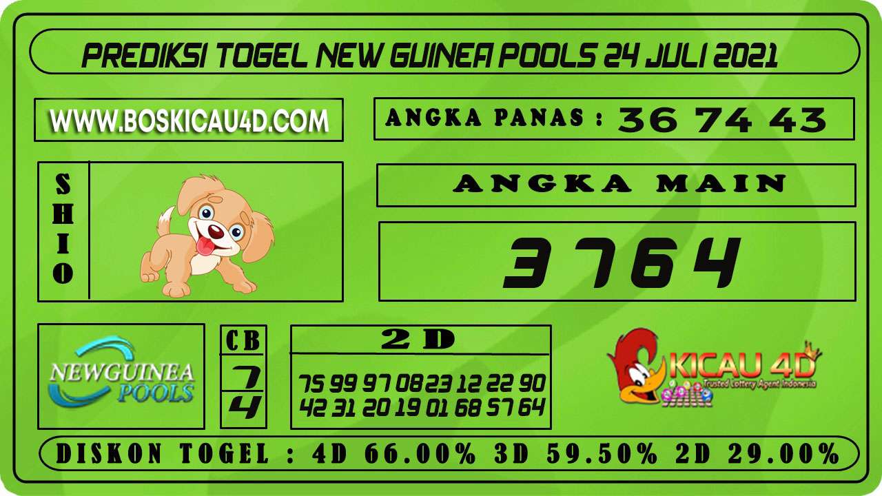 PREDIKSI TOGEL NEW GUINEA POOLS 24 JULI 2021