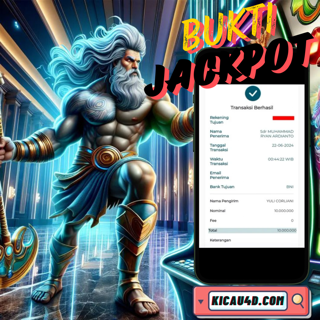 BUKTI JACKPOT KEMENANGAN 22JUNI