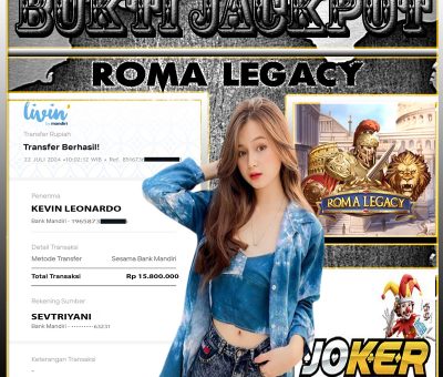 BUKTI JACKPOT KEMENANGAN 22JULY