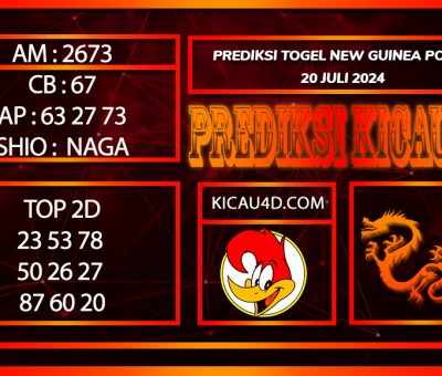 PREDIKSI TOGEL NEWGUINEA 20JULY2024