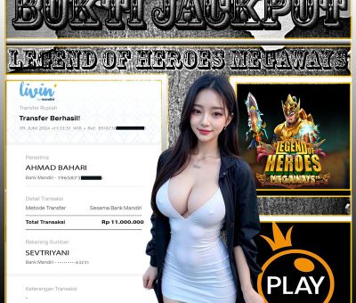 BUKTI JACKPOT KEMENANGAN 9JULY