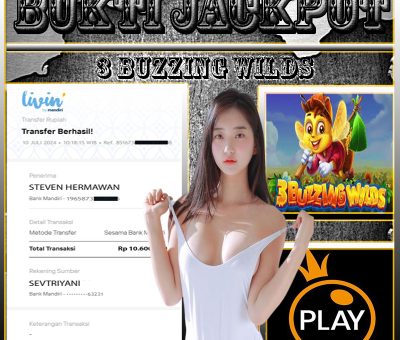 BUKTI JACKPOT KEMENANGAN 10JULY