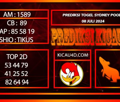 PREDIKSI TOGEL SYDNEY 08JULY2024