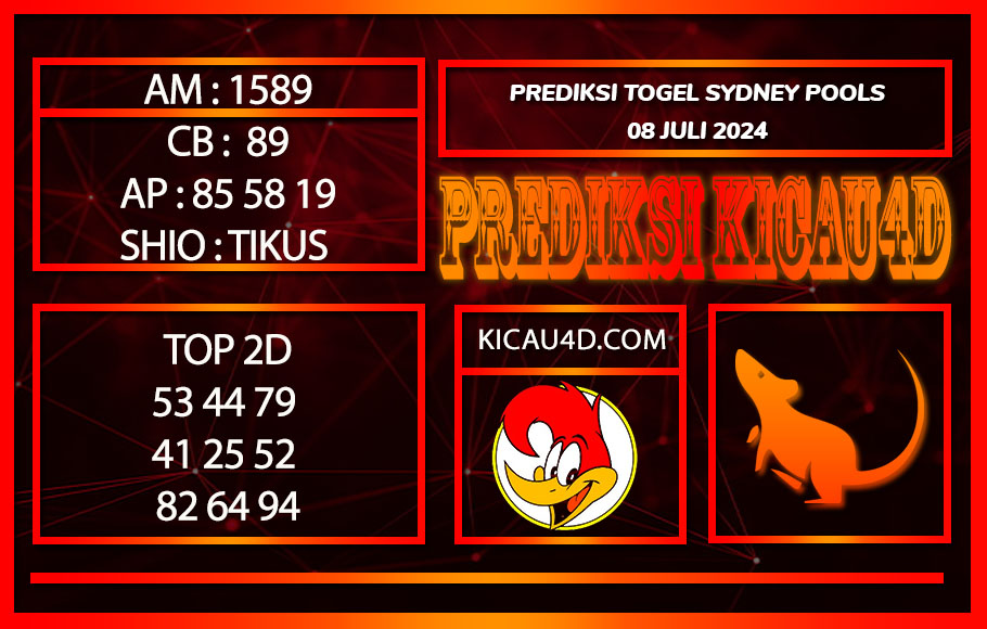 PREDIKSI TOGEL SYDNEY 08JULY2024