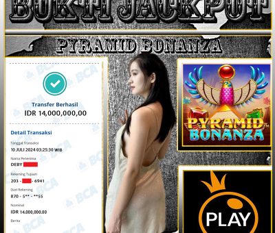 BUKTI JACKPOT KEMENANGAN 10JULY