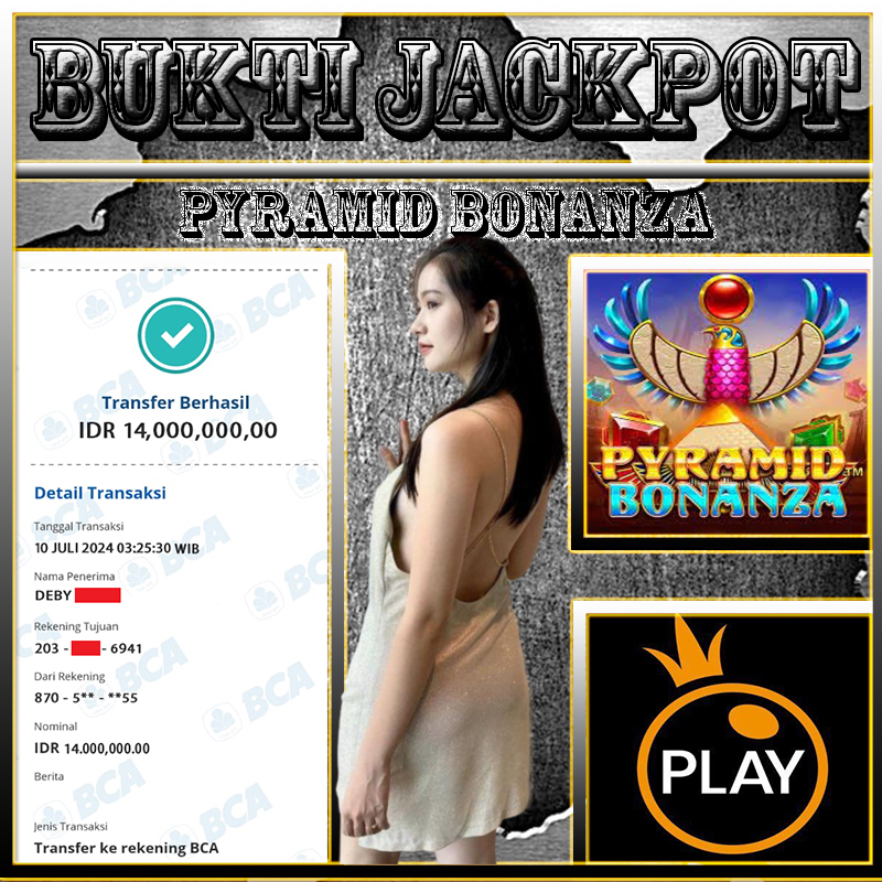 BUKTI JACKPOT KEMENANGAN 10JULY