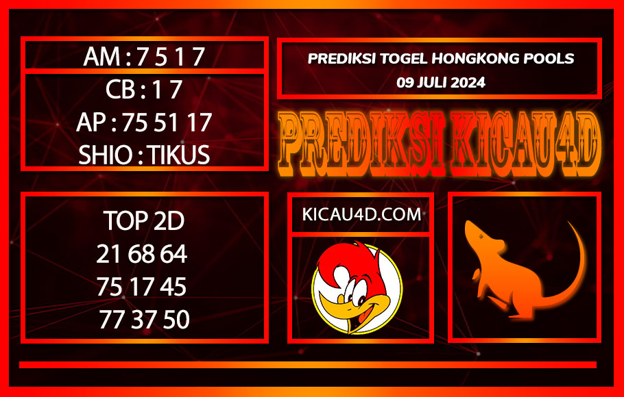 PREDIKSI TOGEL HONGKONG 09JULY2024