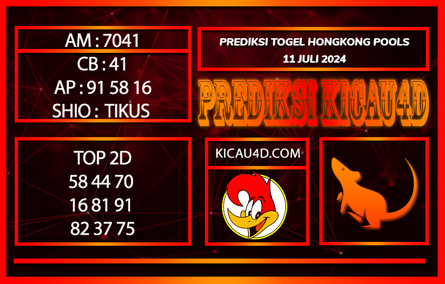 PREDIKSI TOGEL HONGKONG 11JULY2024