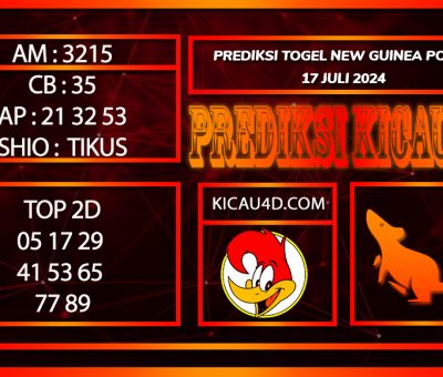 PREDIKSI TOGEL NEWGUINEA 17JULY2024