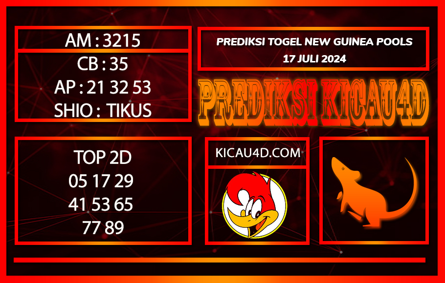 PREDIKSI TOGEL NEWGUINEA 17JULY2024