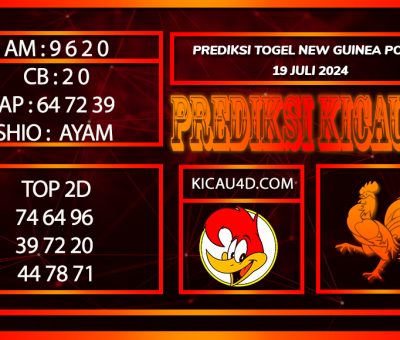 PREDIKSI TOGEL NEWGUINEA 19JULY2024