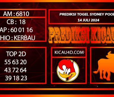 PREDIKSI TOGEL SYDNEY 14JULY2024