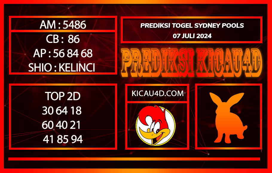 PREDIKSI TOGEL SYDNEY POOLS 07 JULI 2024