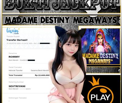 BUKTI JACKPOT KEMENANGAN 25AGUSTUS2024