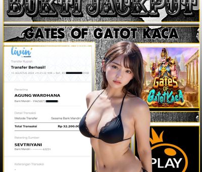 BUKTI JACKPOT KEMENANGAN 13AGUSTUS2024