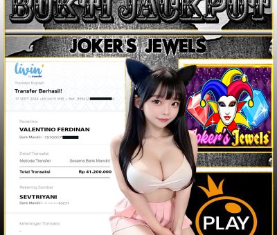 BUKTI JACKPOT KEMENANGAN 17SEPTEMBER2024