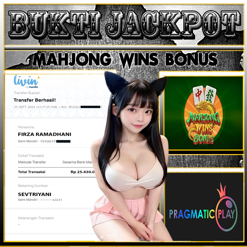 BUKTI JACKPOT KEMENANGAN 25SEPTEMBER2024