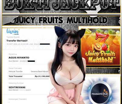 BUKTI JACKPOT KEMENANGAN 30SEPTEMBER2024