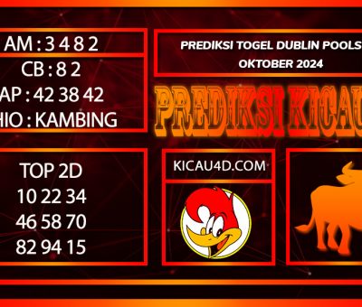 PREDIKSI TOGEL DUBLIN POOLS 30 OKTOBER 2024