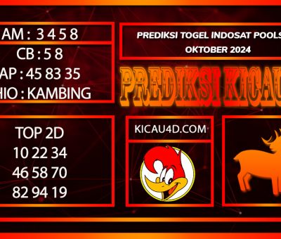 PREDIKSI TOGEL INDOSAT POOLS 27 OKTOBER 2024