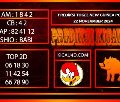 PREDIKSI TOGEL NEW GUINEA POOLS 22 NOVEMBER 2024